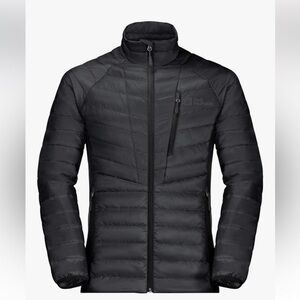 Jack Wolfskin Routeburn Pro Men's Black Puffer Jacket